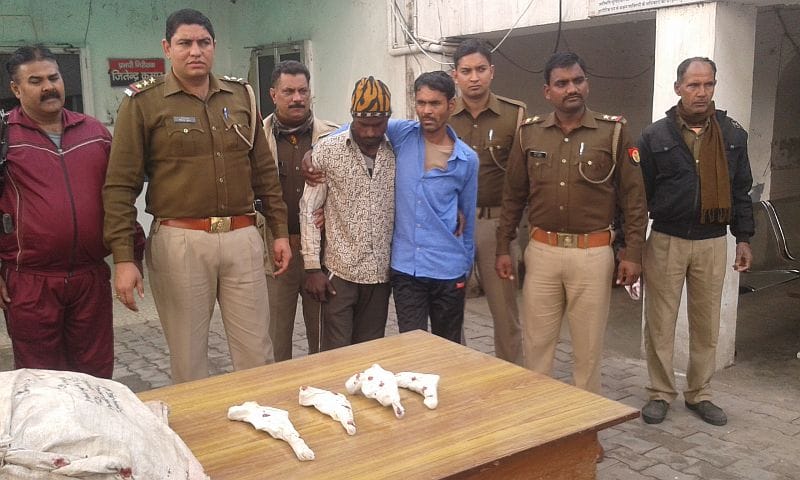 Factory illegal weapons seized, two arrested