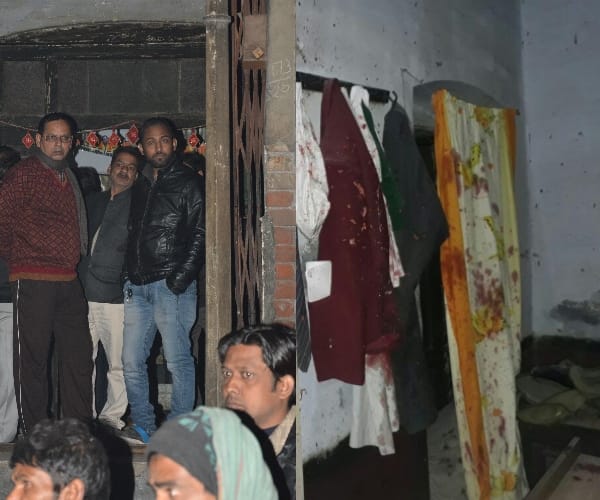 an eleventh class boy shot himself in Lucknow.