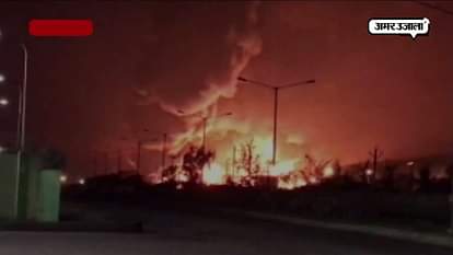 FIRE AT STERLING COMPANY IN DAHEJ, GUJRAT