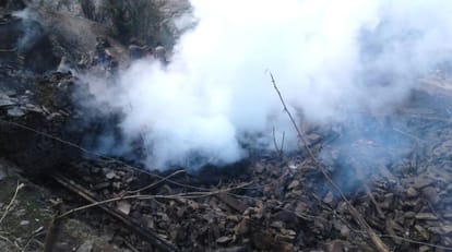 House Fire at Gohar in Mandi.