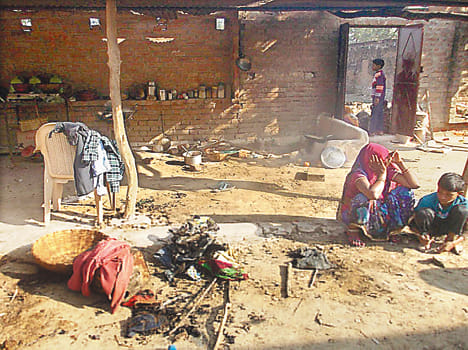 Cylinder exploded, killing farmer