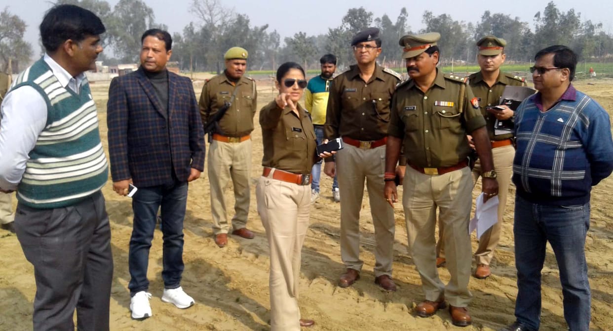 Inspection of the venue.