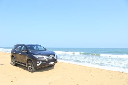 New toyota fortuner driven more than 5000 kilometer from mumbai to puduchery