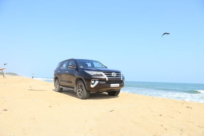 New toyota fortuner driven more than 5000 kilometer from mumbai to puduchery