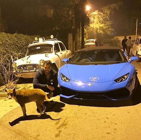 prateek yadav replies to haters for making his luxury car lamborghini an issue