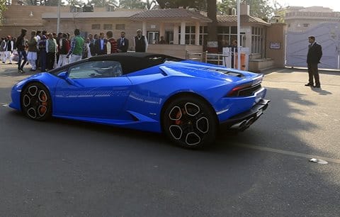 prateek yadav replies to haters for making his luxury car lamborghini an issue