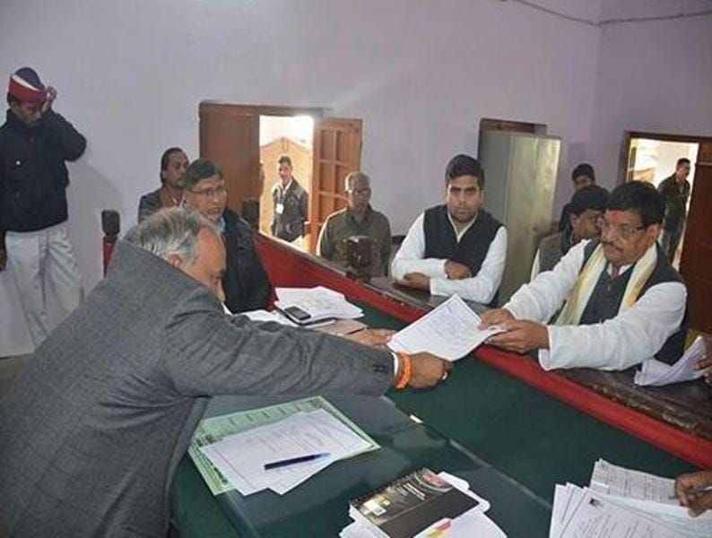 shivpal yadav files nomination from jaswantnagar seat