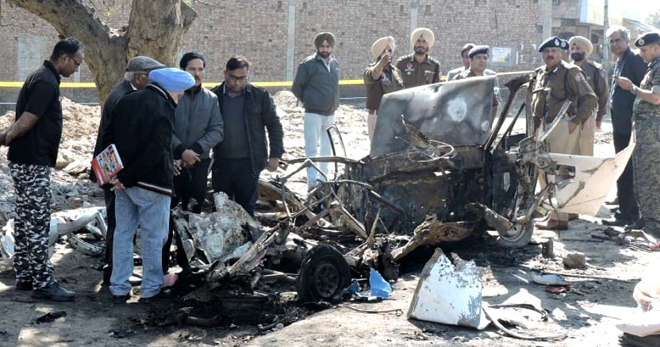 six people killed in blast in gurmeet ram rahim samdhi harmander jassi rally