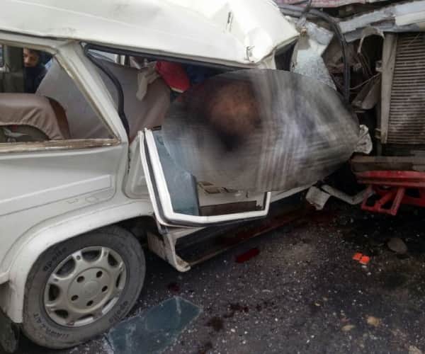 bus and bolero accident in ramnagar barabanki