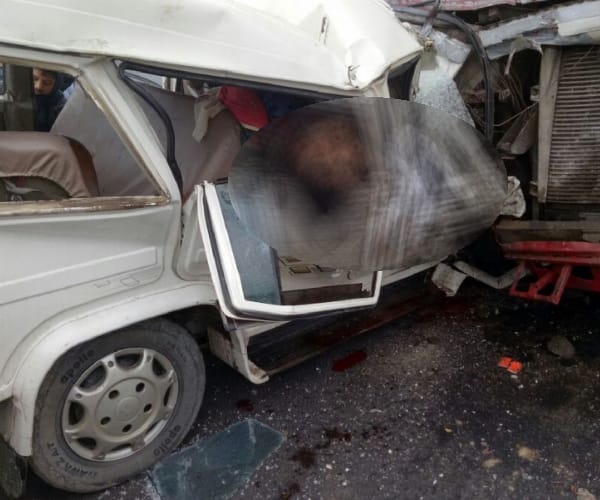 bus and bolero accident in ramnagar barabanki