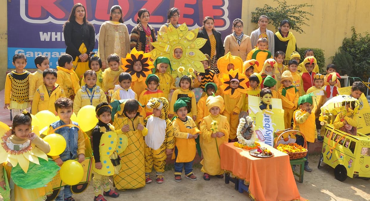 Basant Panchami celebrated in schools.