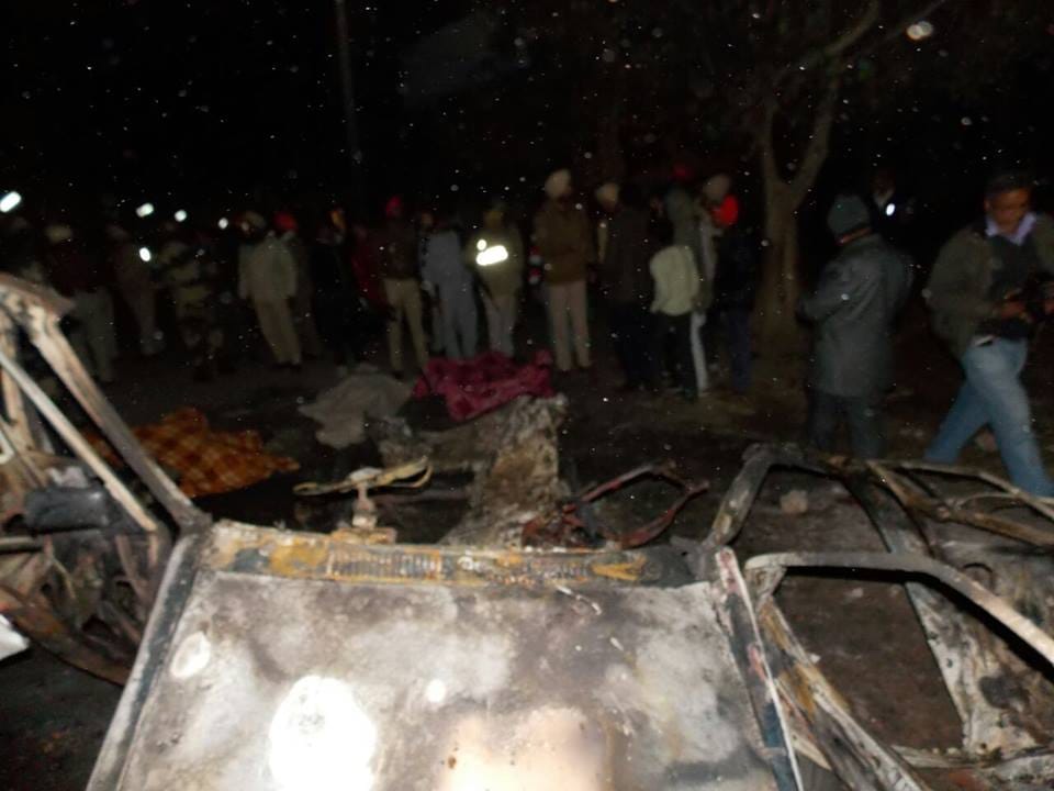 Explosion in a car in Bathinda's Maur mandi, 3 death