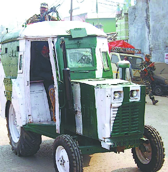 Bullet-proof quad prepared to face every attack