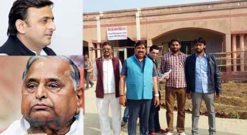 mulayam in laws humiliation by akhilesh