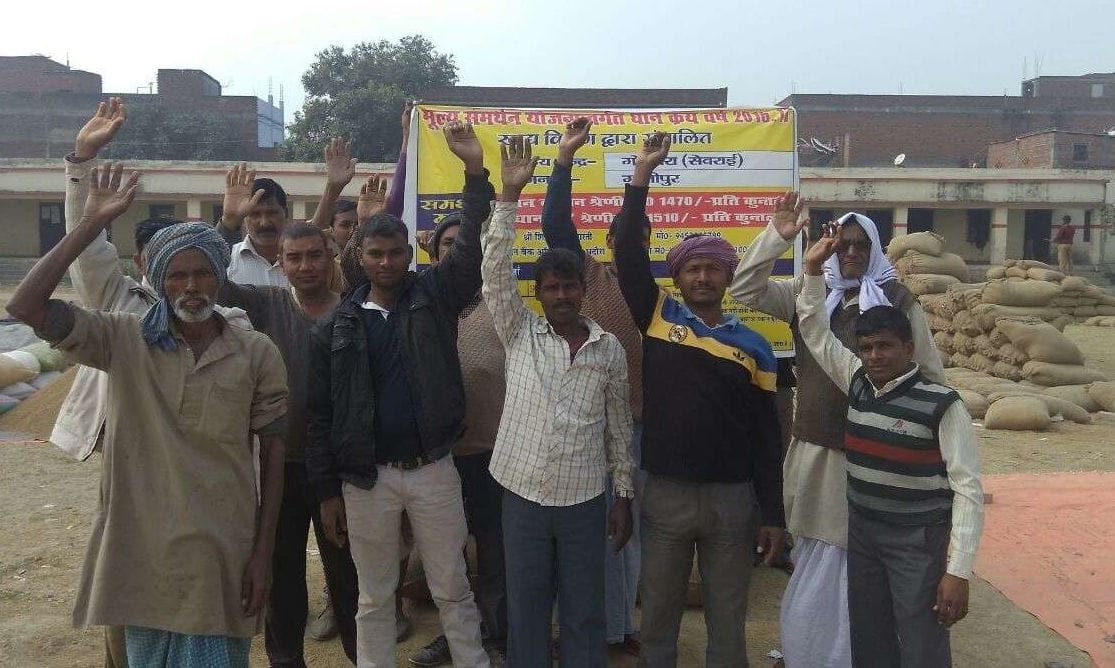 farmers agitated 