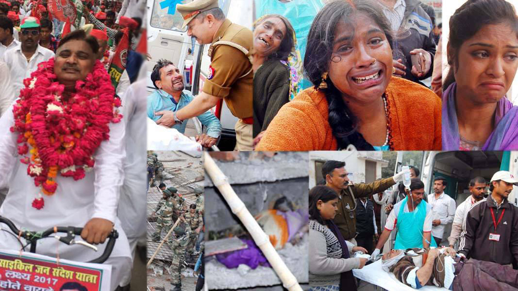 building collapse in kanpur 