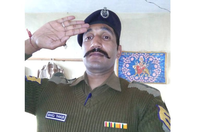 Threatenings To HP Police Head Constable Manoj Thakur.