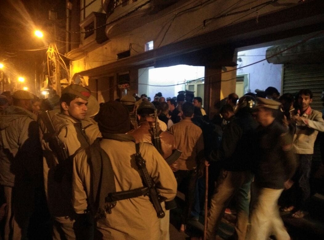 A man get attacked in Lucknow.