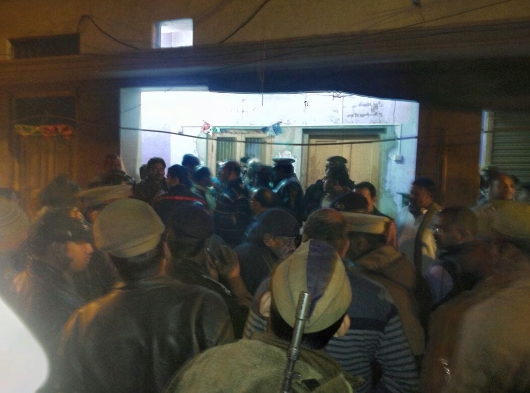 A man get attacked in Lucknow.