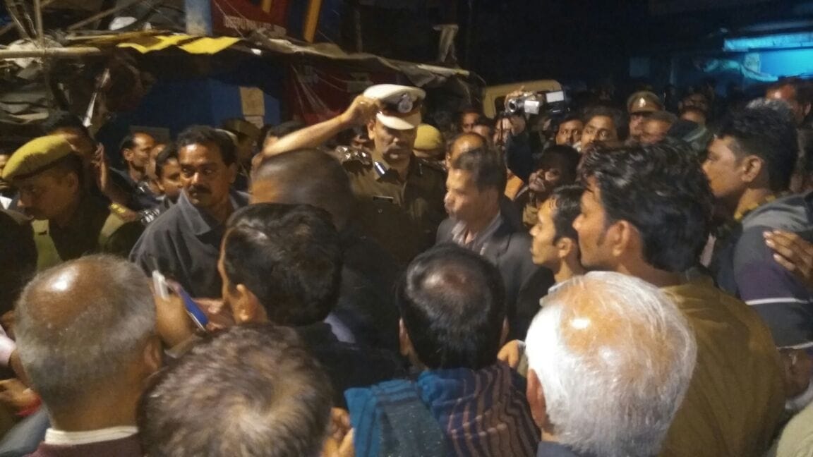 A man get attacked in Lucknow.