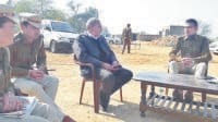 fatehabad, protesters, fired notes,  harayana