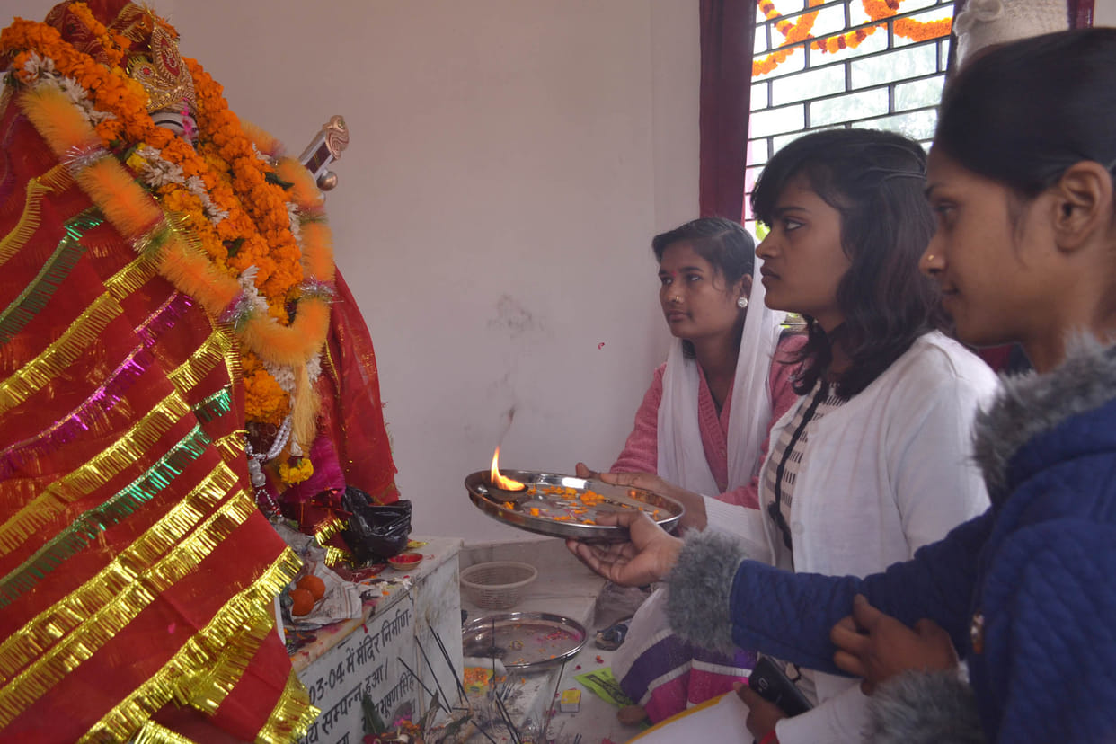 Mother Saraswati Puja was everywhere 