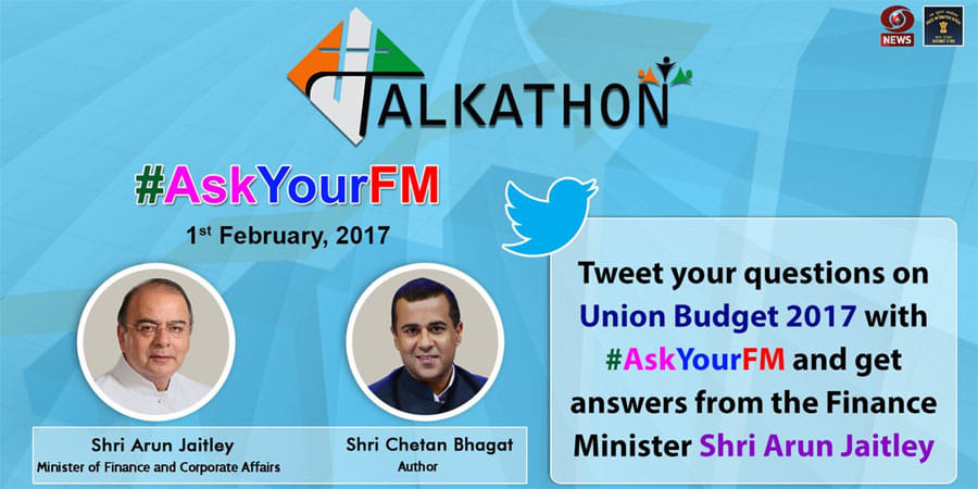 Post your Quesstions on Budget2017 & get live Ans from FM arun jaitley