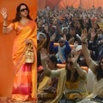 hema malini in Lucknow.