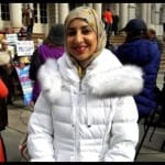 Appear strength to wear hijab in the Trump's US