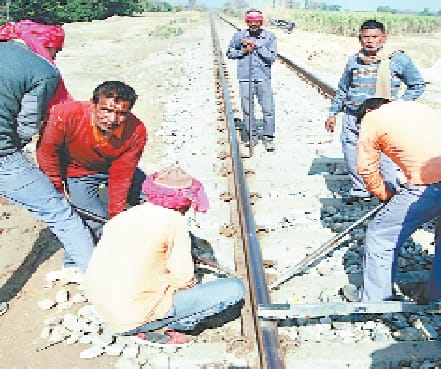 railway track mentainance 