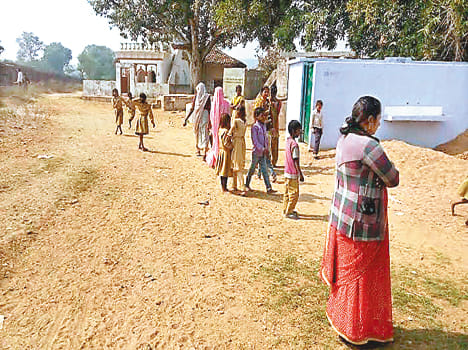 The voter shall vote through rugged path