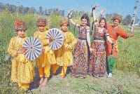 basant panchmi, sraswati poojan, people celebrate, kaithal