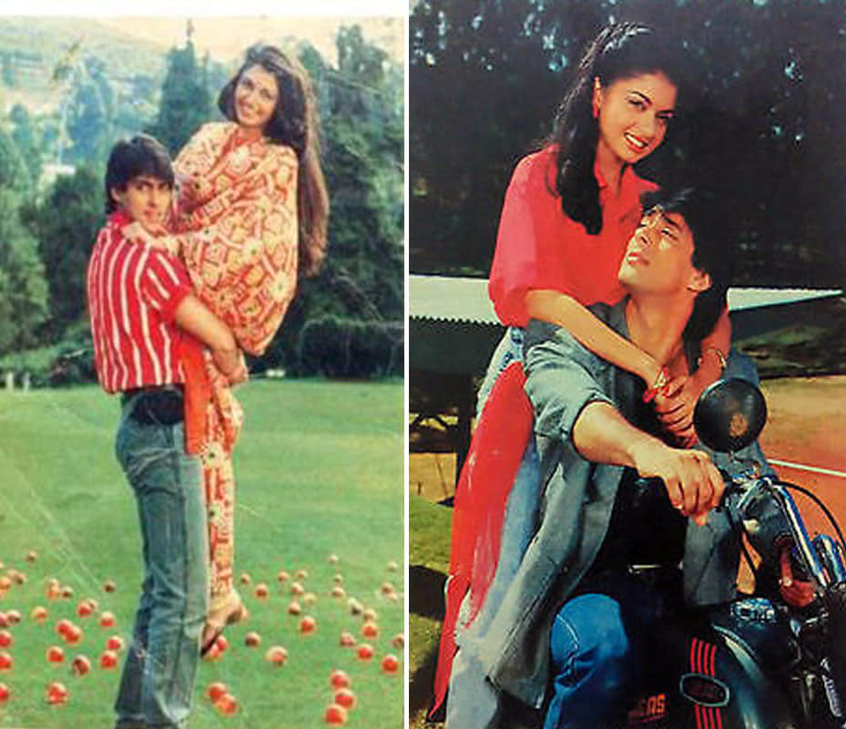 FlashBack : When Bhagyashree cried for hours on being hugged by Salman