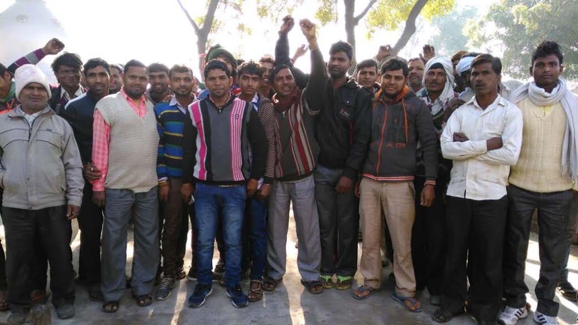 Ambedkar's statue damaged, fierce people