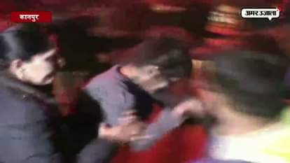 DRUNK GIRL RUCKUS IN KANPUR 