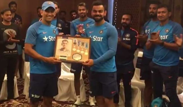 Dhoni will quit international cricket after champions trophy?