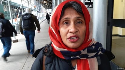 Appear strength to wear hijab in the Trump's US