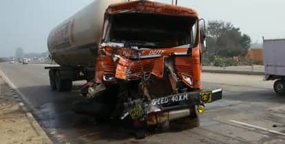 ACCIDENT DUE TO DENSE FOG AT KANPUR