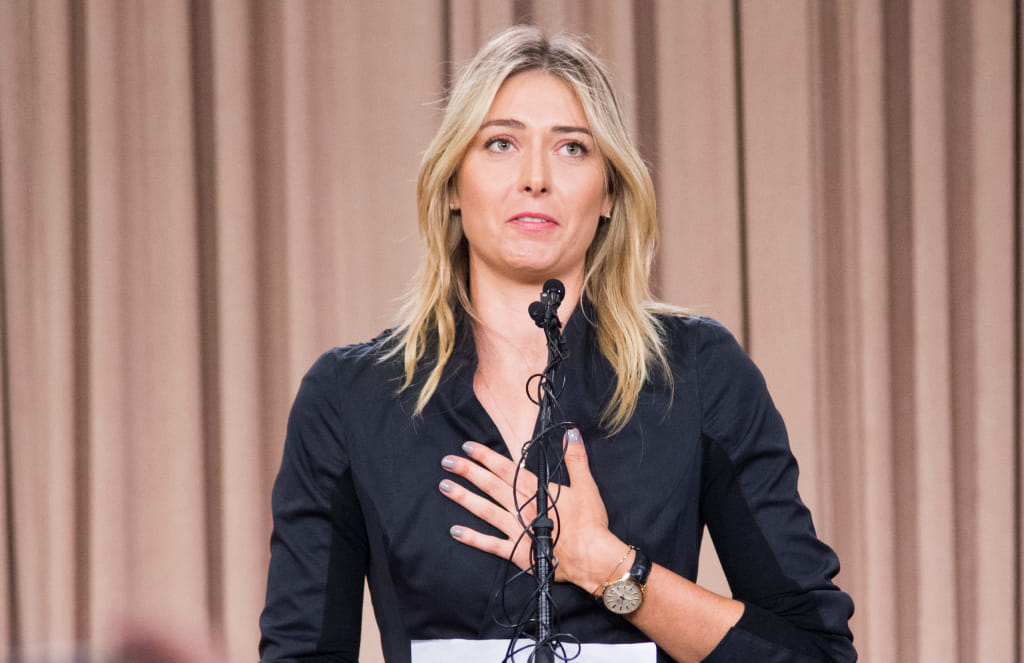 fir of fraud on tennis star maria sharapova