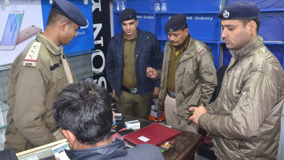 5 Theft Case at Solan City During Police Alert.