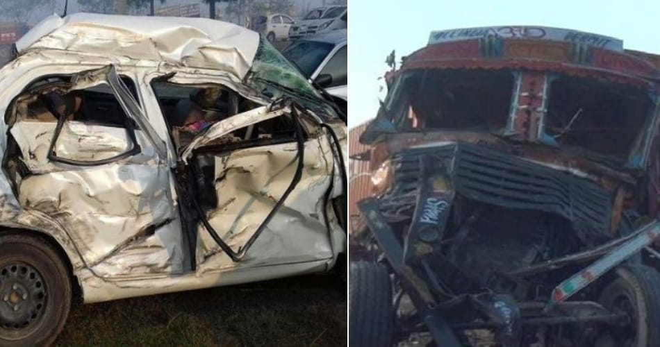 two people of ludhiana killed in road accident at sonipat of haryana