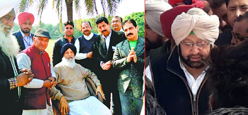 cm badal took rest today, captain reached lambi due to dispute issue