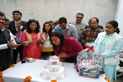 Birthday Special: Alka Tomar the badminton hall inaugurated