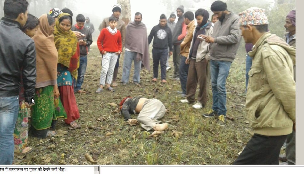 Take the wild herd Lee Nepali worker killed