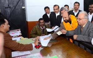 The fourth day, 13 candidates filed papers