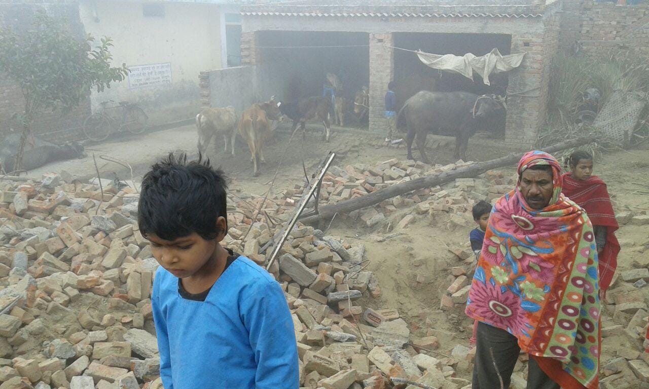 building collapse in roorkee
