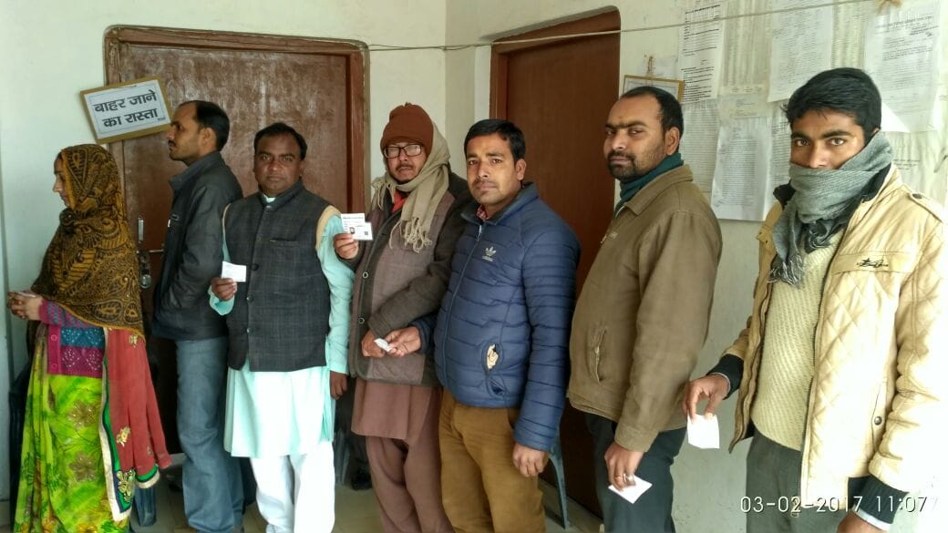 55.51 per cent voting in Siddharthanagar, 54.90 per cent in the region