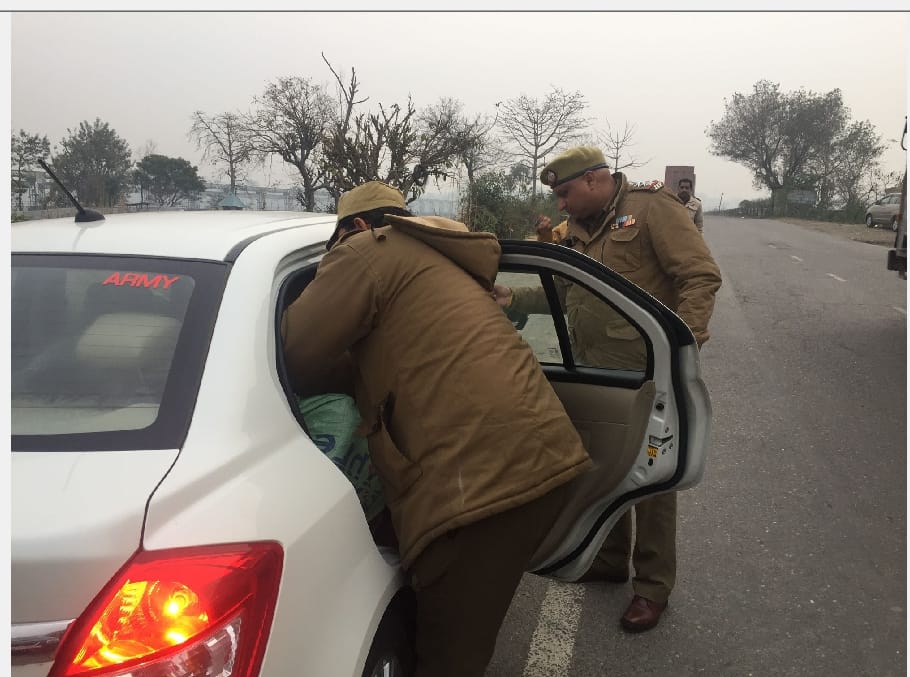 kathuA border seal due to punjab election