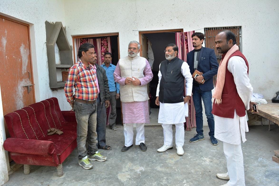 Varanasi PM Modi Conformable