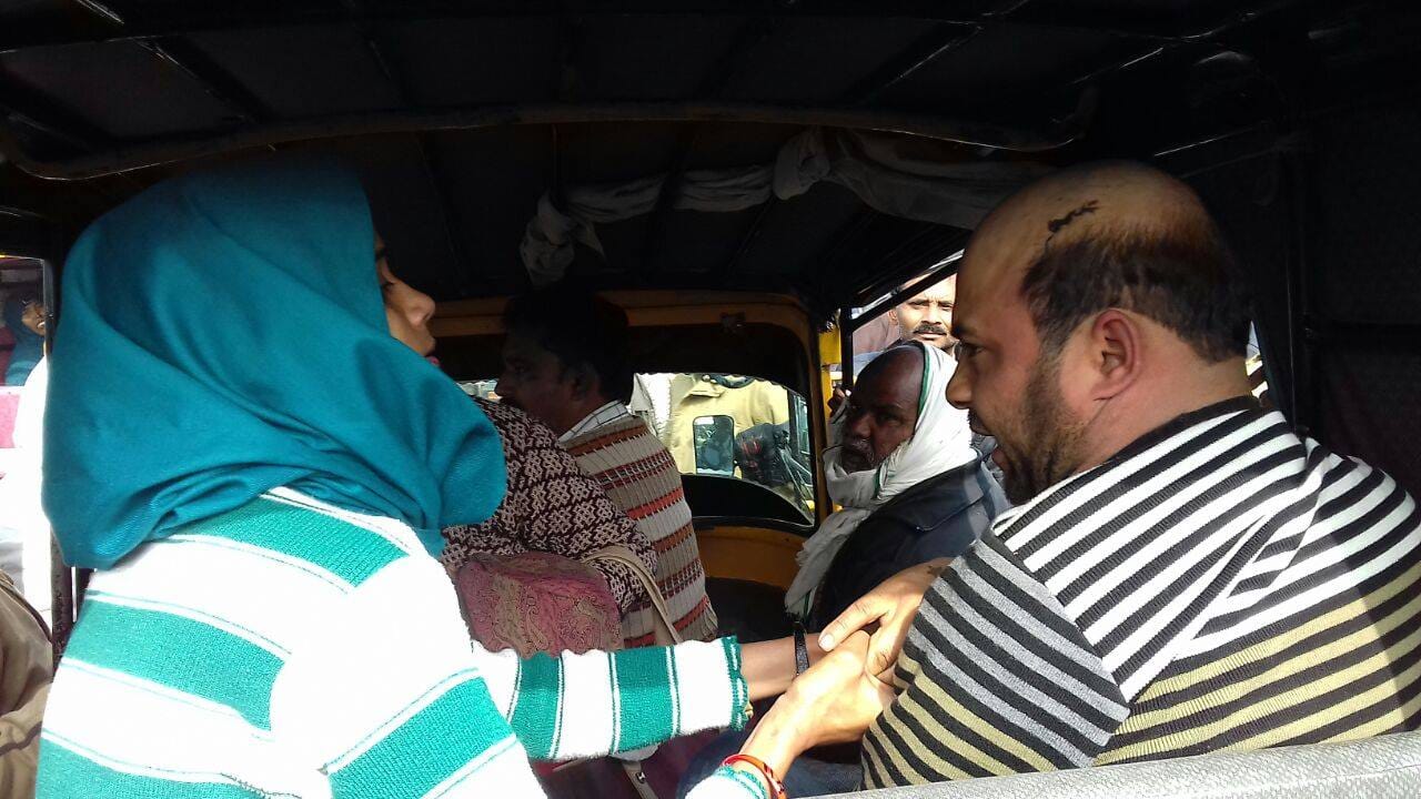 mother and daughter beaten molestator publicaly at sonipat of haryana